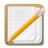 Apps text edit Icon